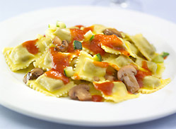 Ravioli stuffed with Meat