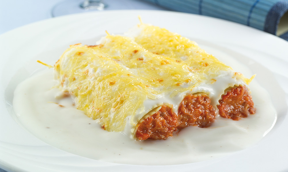 Canelones de Carne