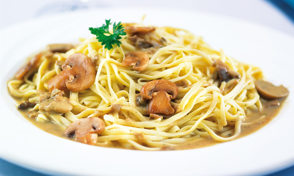 Fetuccini with Mushrooms