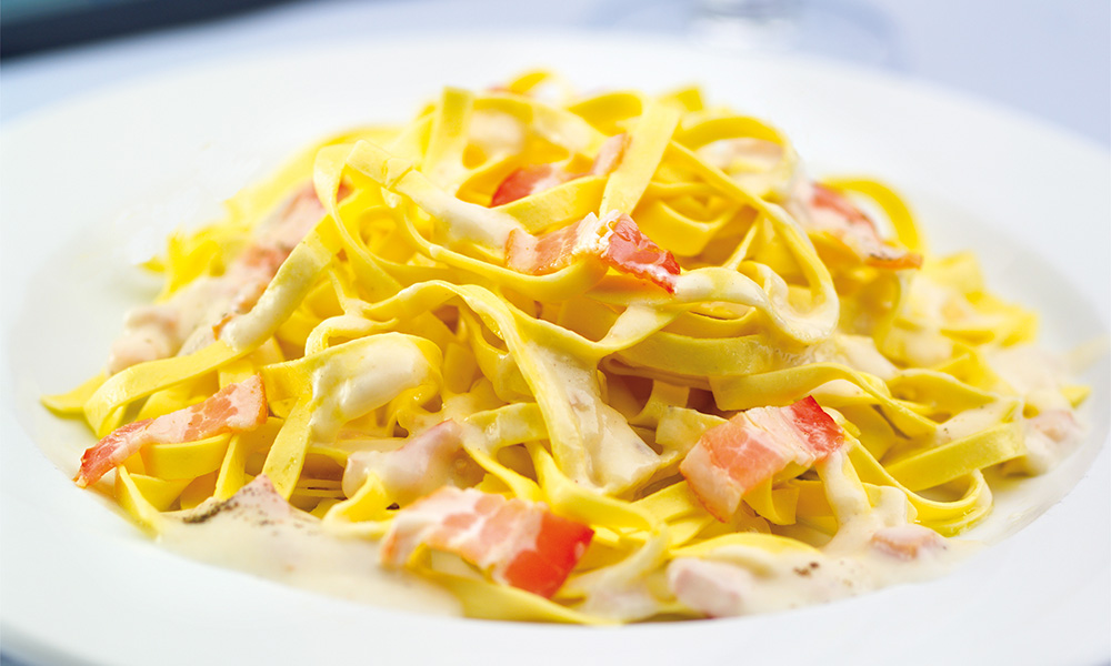 Tagliatelle Carbonara