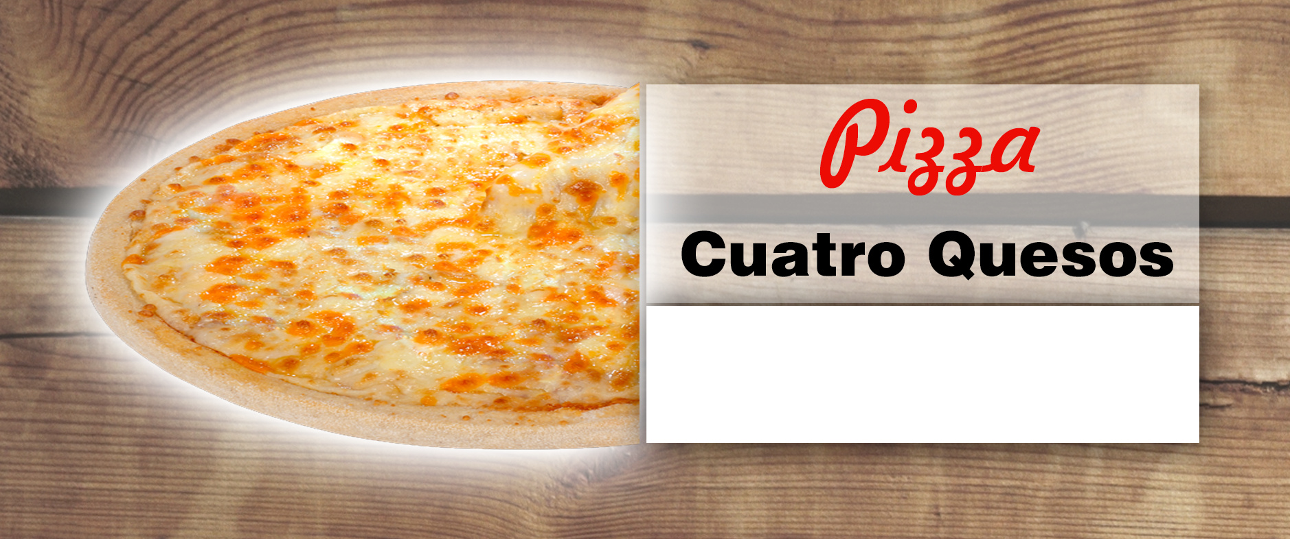 Pizza Cuatro Quesos