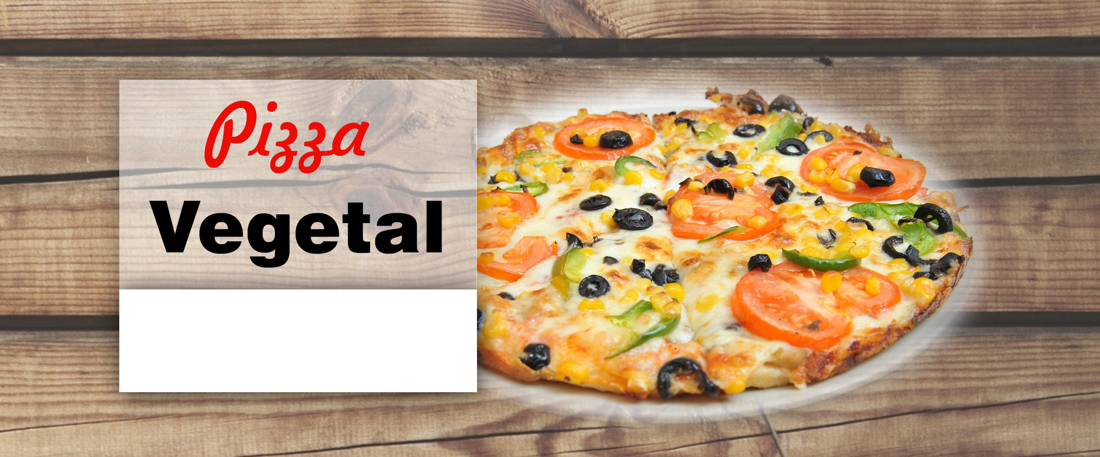 Pizza Vegetal